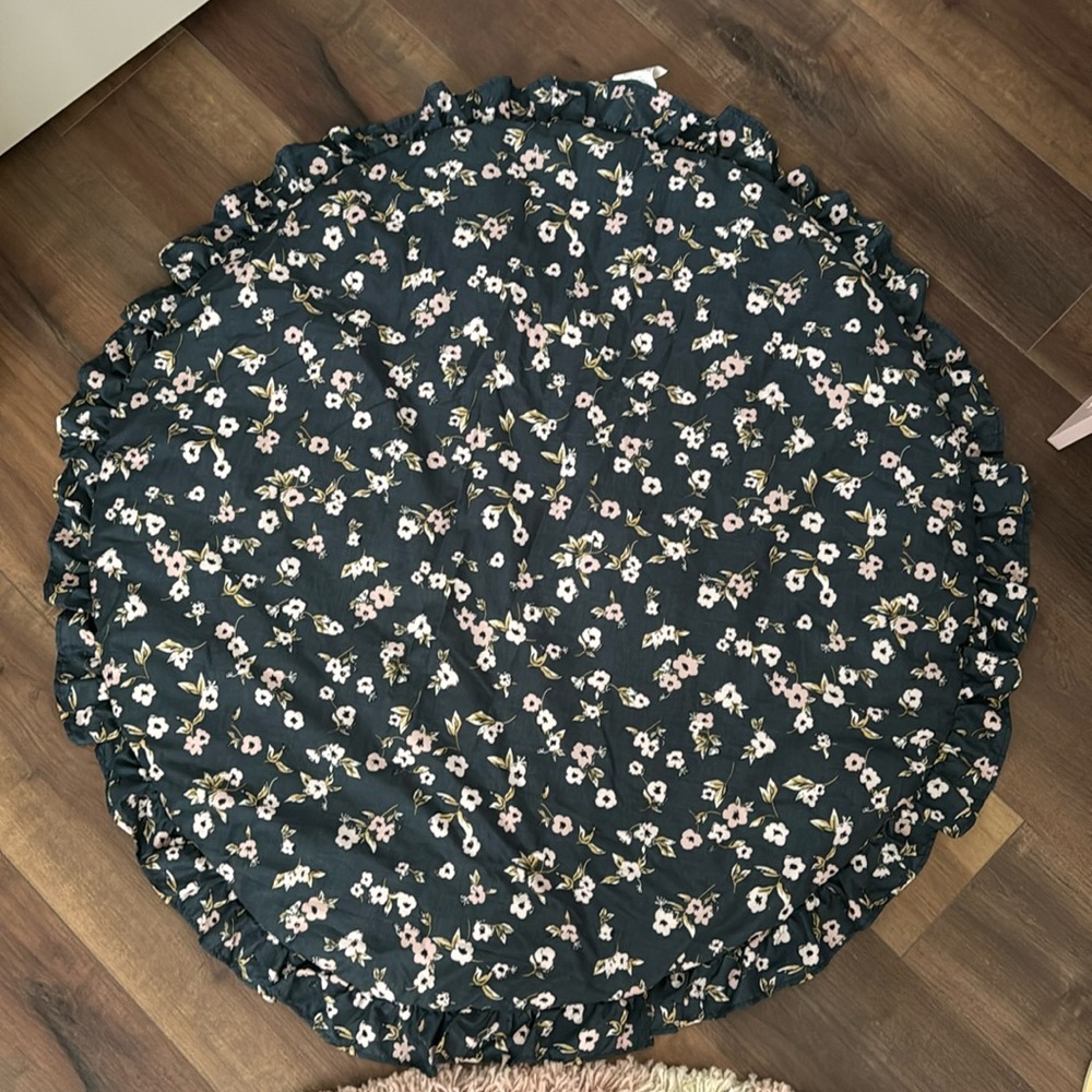 Floral Tummy Time Mat